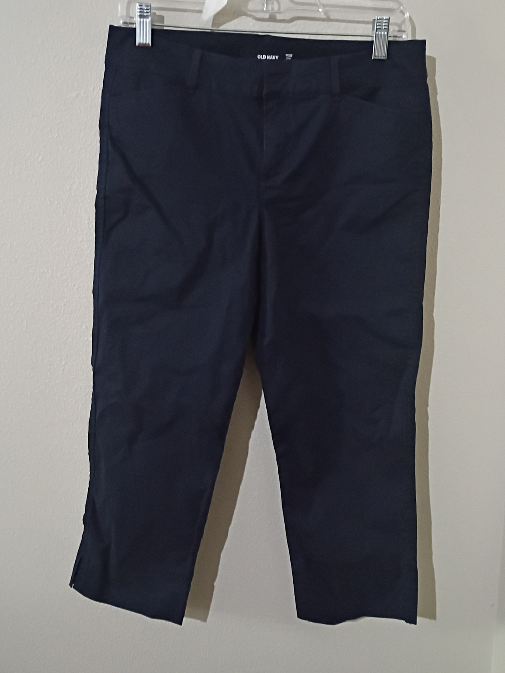 Old Navy Navy Blue Women's Shorts with Gold Hardware